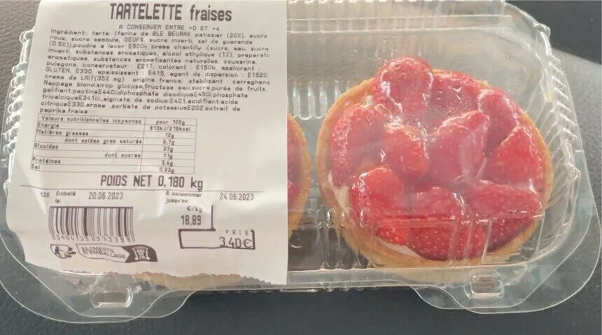 Tartelette Fraises
