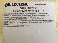 Choux légers