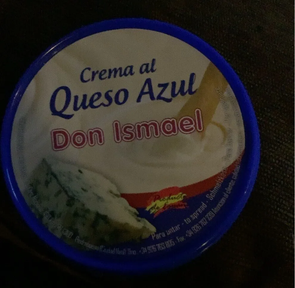 Crema al queso azul