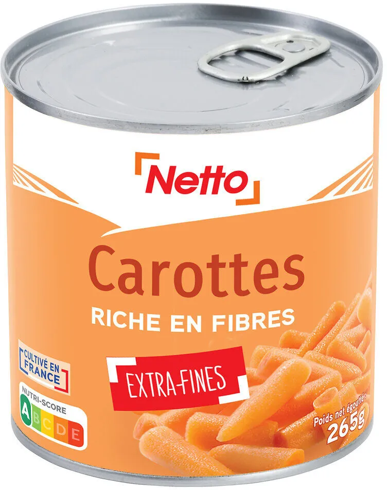 Carottes extra fines - 1/2