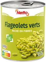 Flageolets verts fins - 4/4 530g