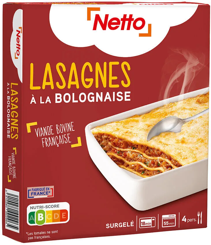 Lasagnes bolognaise 1kg