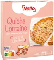 Quiche lorraine surgelée 400g