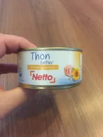 Thon entier à l'huile de tournesol 200g 150g (1/4)