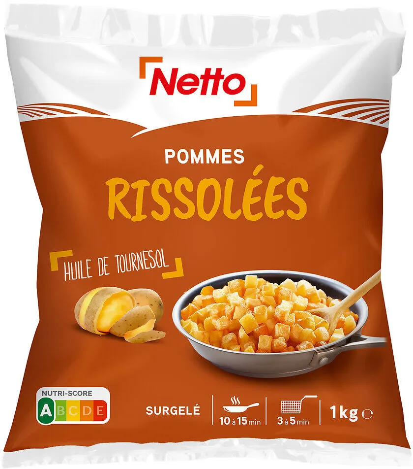 Pommes rissolées 1kg