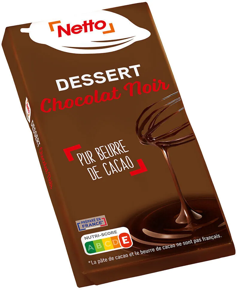 Tablette dessert Chocolat noir 52% - 200g