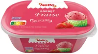 Bac sorbet fraise - 1L