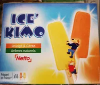 Ice Stick sorbet orange x8 - citron x8 - 42mL 672ml