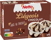 Coupe chocolat liégeois (G) x4 - 135mL
