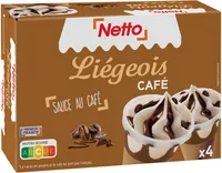 Coupe café liégeois (G) x4 - 135mL