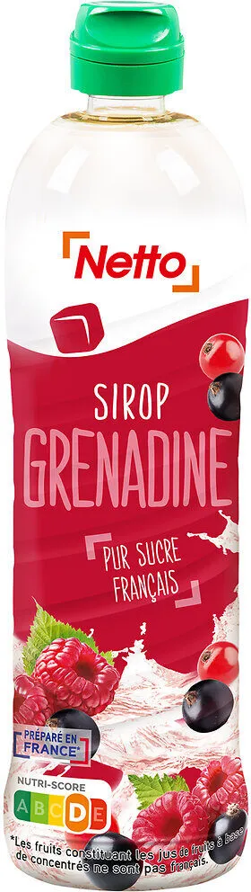 Sirop Grenadine bidon 75cl