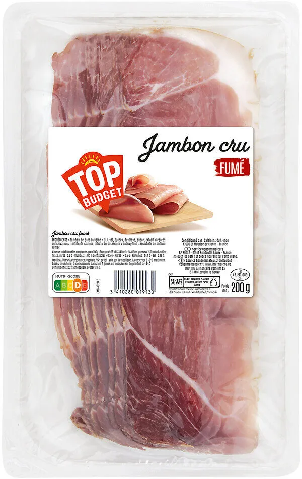 LS PP Jambon cru fumé 200g