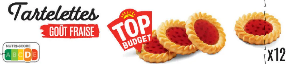 Tartelettes Goût FRAISE
