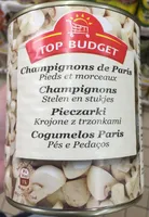 Champignons de Paris Pieds et Morceaux
