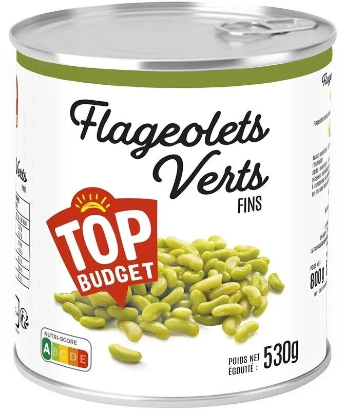 Flageolets verts fins - 4/4 530g