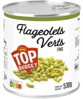 Flageolets verts fins - 4/4 530g