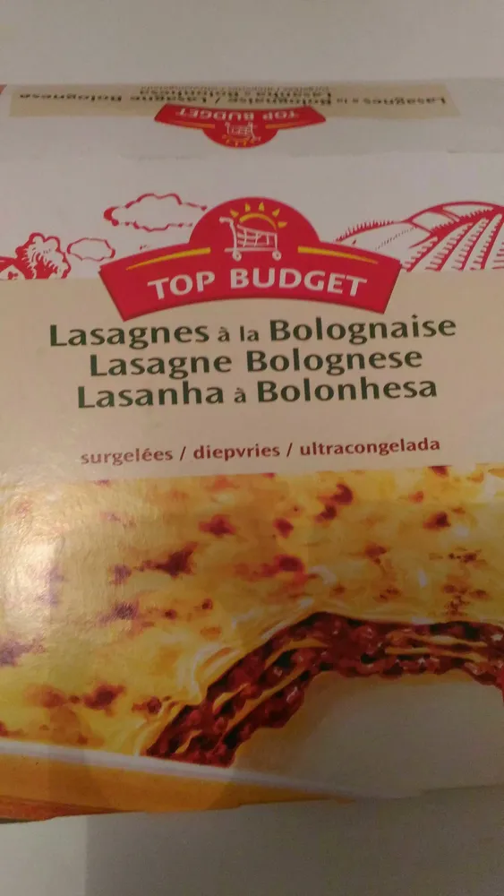 Lasagnes à la bolognaise