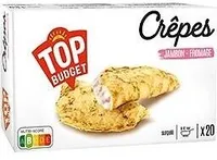 Crêpes Jambon Fromage x20 surgelées 1kg