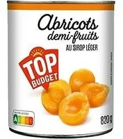 ABRICOTS AU SIROP LEGER -boîte 4/4