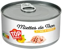 Miettes de thon à l'huile de tournesol 160g (1/5)