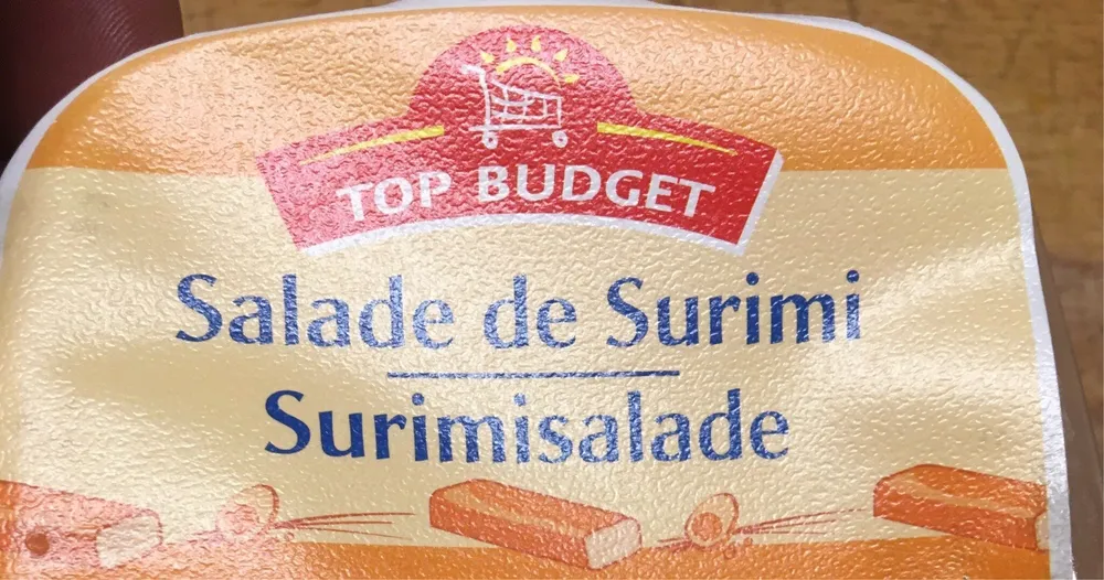 Top budget salade de surimi