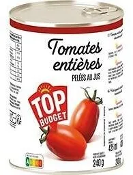 Tomates entières pelées 1/2