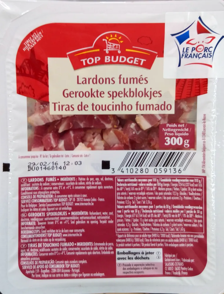 Lardons fumés