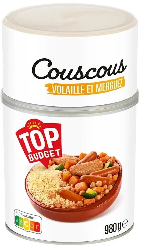 Couscous volaille merguez 980g