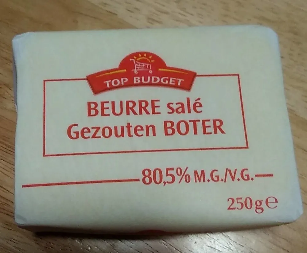 Top b beurre sale 250g