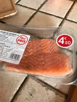 Paves de saumon