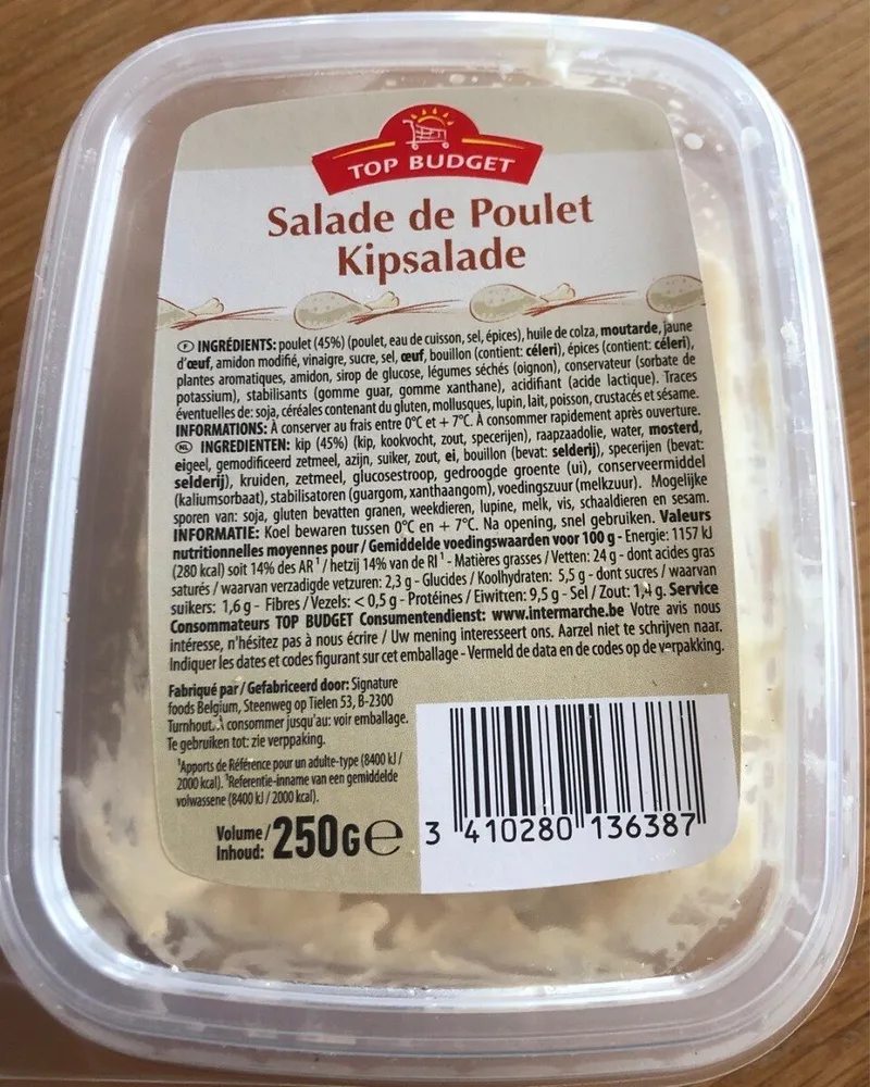 Salade de poulet