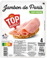 Jambon choix de paris dd 4t 200g