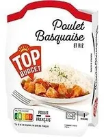 Poulet basquaise et Riz