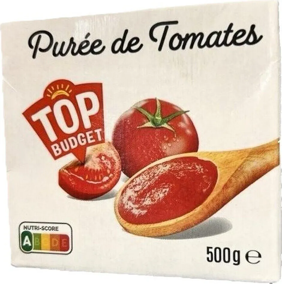 PUREE DE TOMATE TOP BUDGET 500g
