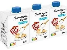 Creme uht legere 12% 3x20cl