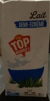 Lait uht 1/2 ecreme bq 1l
