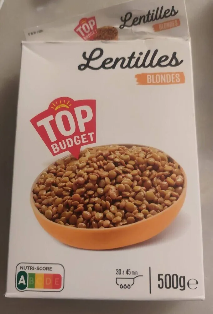 Lentilles BLONDES