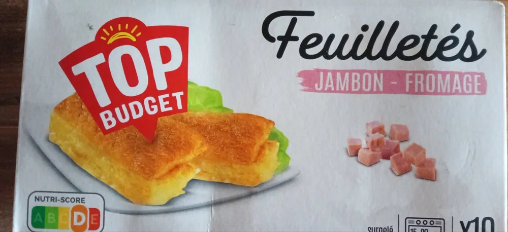 Feuilletés jambon - fromage