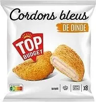 Cordons bleus de dindonneau top budget 800g