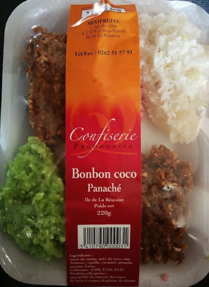 Bonbon coco Panaché