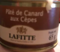 Pate de canard au cepes