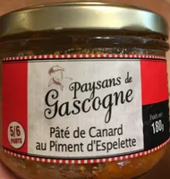 Pate de canard au piment d'espelette