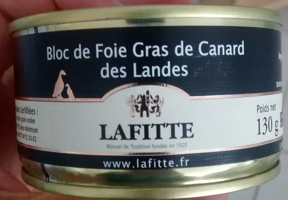 Bloc de foie gras des Landes