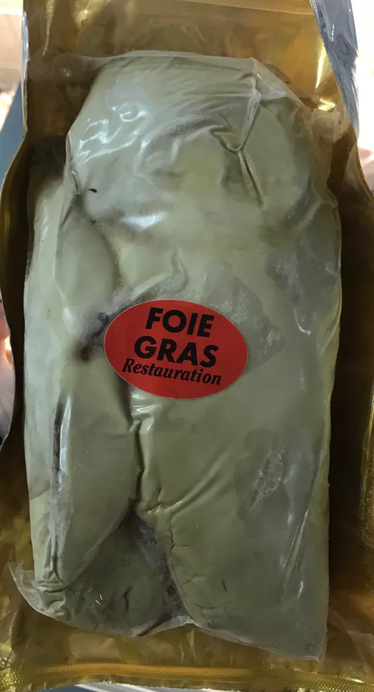 Foie gras restauration
