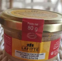 Aiguillettes au foie gras de canard et piment d'Espelette