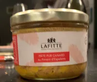 Paté pur canard au piment d’espelette
