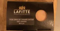 Foie gras de canard entier mi-cuit
