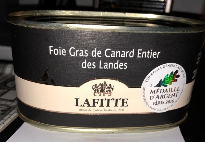 Foie gras de canard entier des Landes