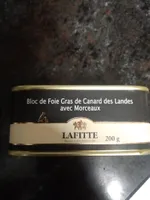 Bloc de foie gras canard avec morceaux