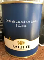 Confit de Canard des Landes 5 Cuisses